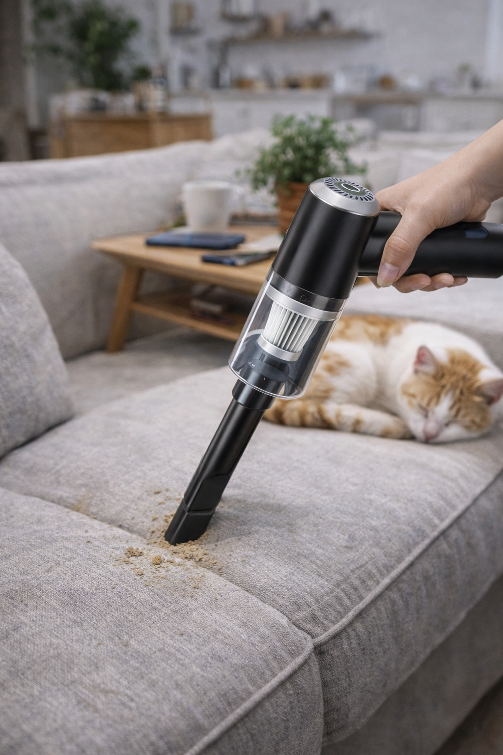 NexAura Air Duster Pro – 2-in-1 Wireless Vacuum Cleaner