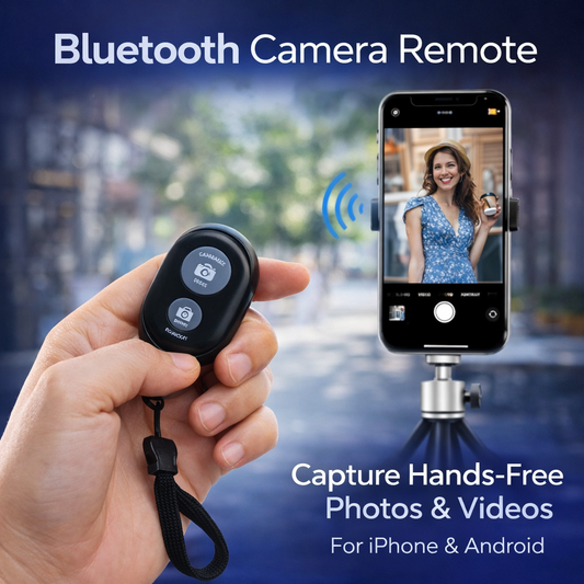 NexAura Wireless Bluetooth Camera Remote Shutter