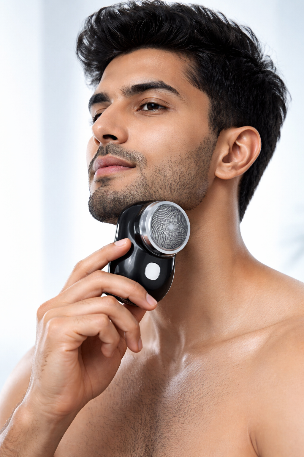 NexAura Mini Electric Shaver – USB Rechargeable & Waterproof